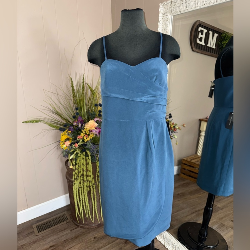 Ann Taylor • Silk Convertible Strapless Dress
